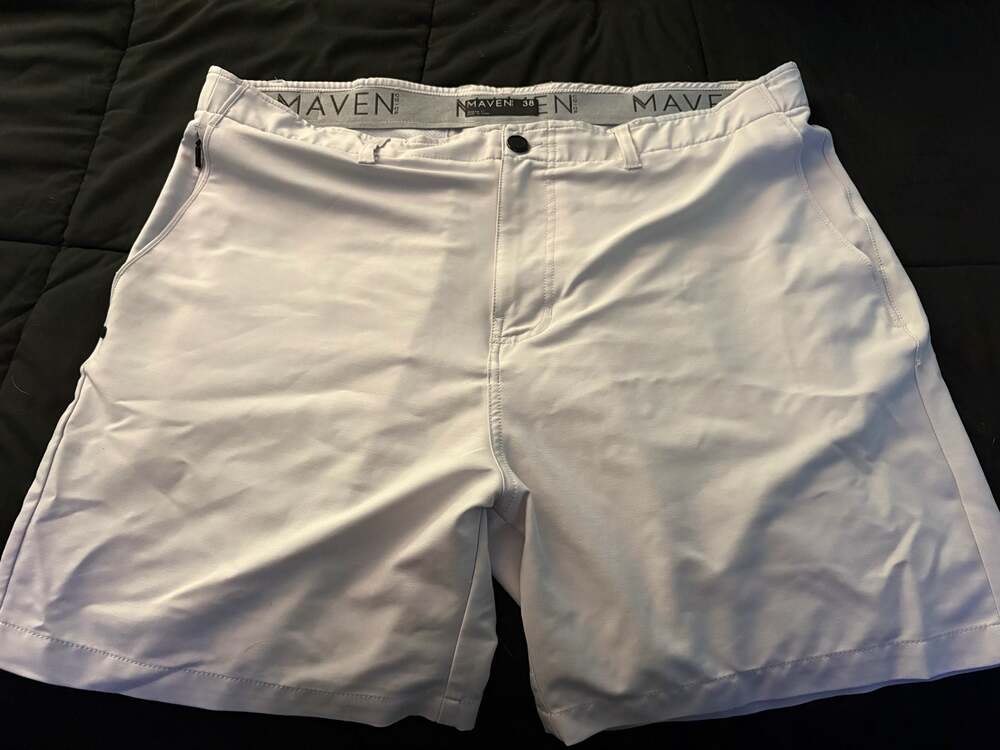 Maven Co-op Men's 7" Inseam Performance Golf Shorts